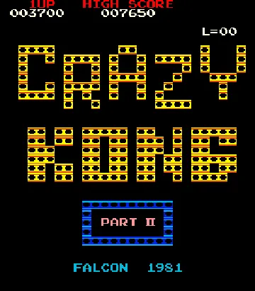 Crazy Kong (Scramble hardware) screen shot title